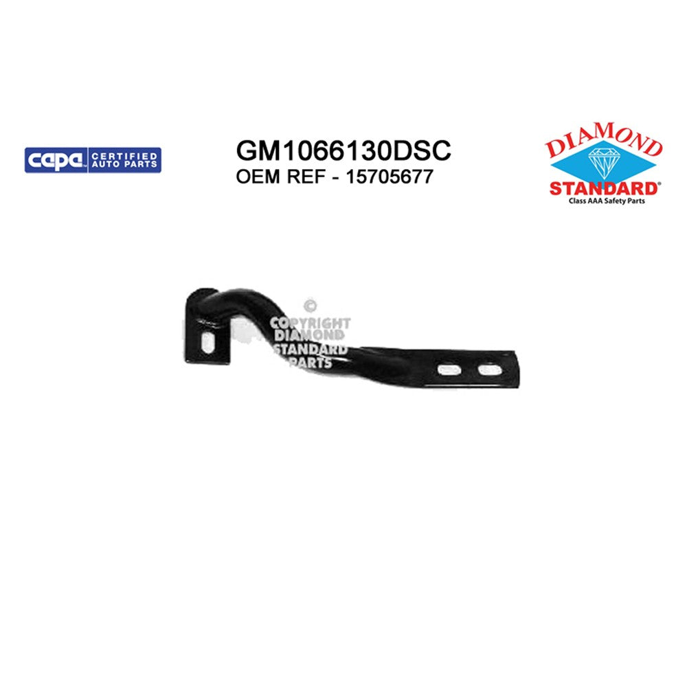 Front Left Front Driver Side Outer Bumper Brace 1999-2006 Chevrolet Silverado 1500, Silverado 2500, Silverado 1500 Hd & Gmc Sierra 1500