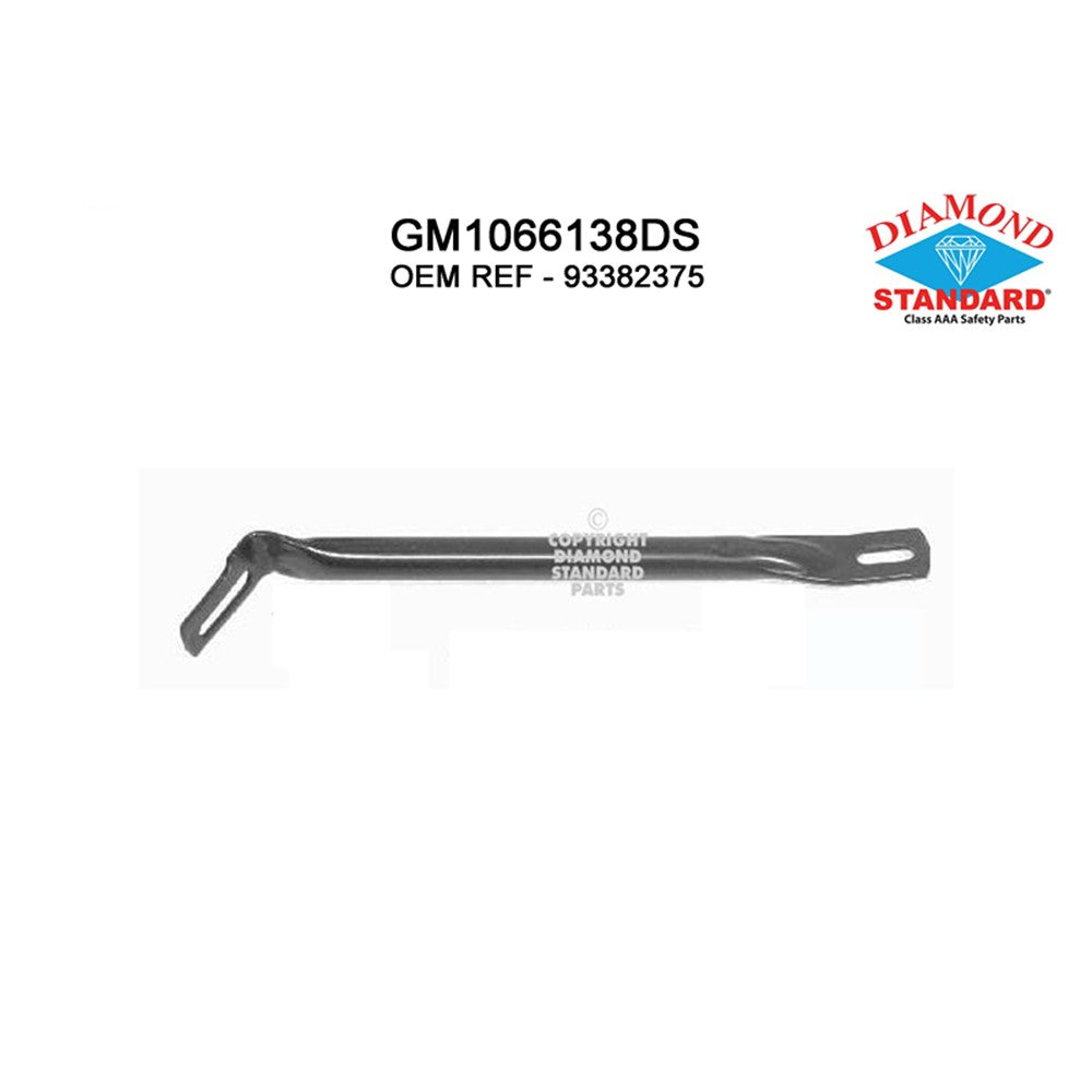 Front Left Front Driver Side Outer Bumper Face Bar Brace 1994-2005 Chevrolet S10, Blazer & Gmc Sonoma, Jimmy & Oldsmobile Bravada