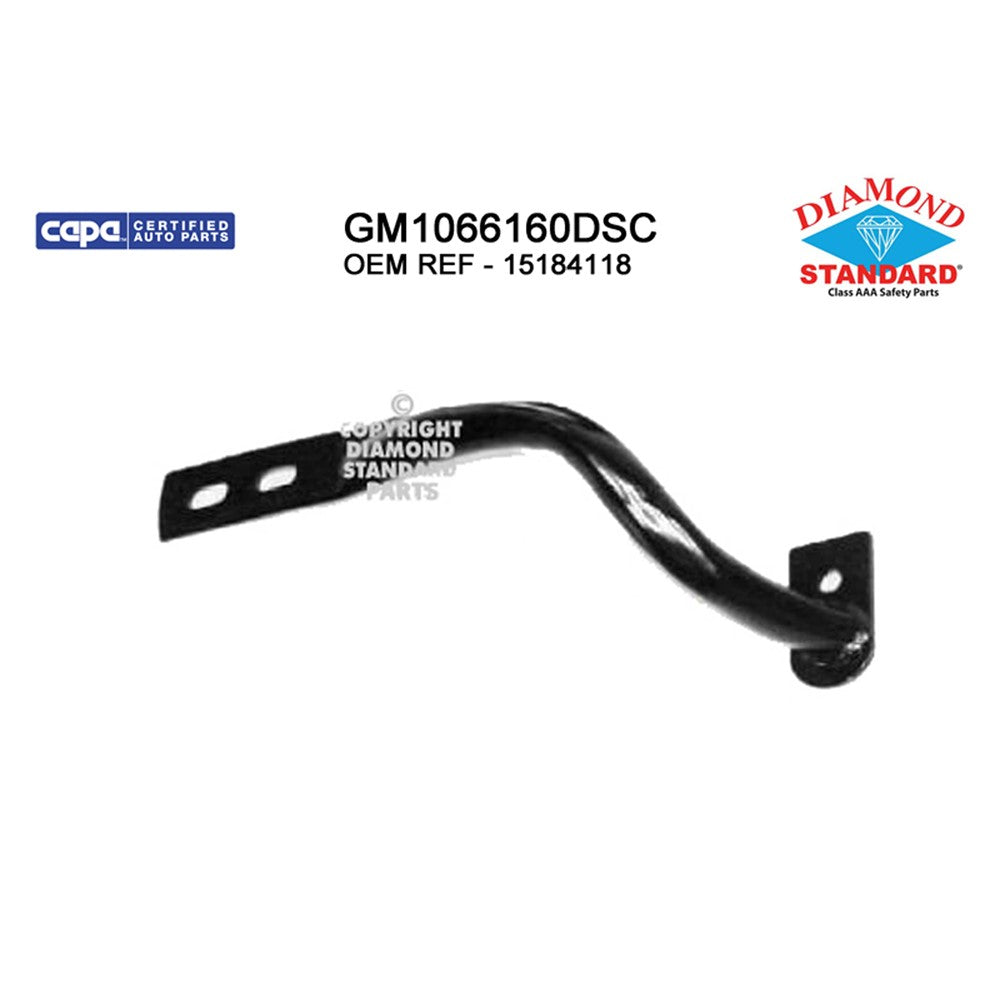 Front Left Front Driver Side Outer Bumper Face Bar Brace 2003-2007 Chevrolet Silverado 1500, Silverado 2500, Silverado 1500 Hd & Gmc Sierra 1500