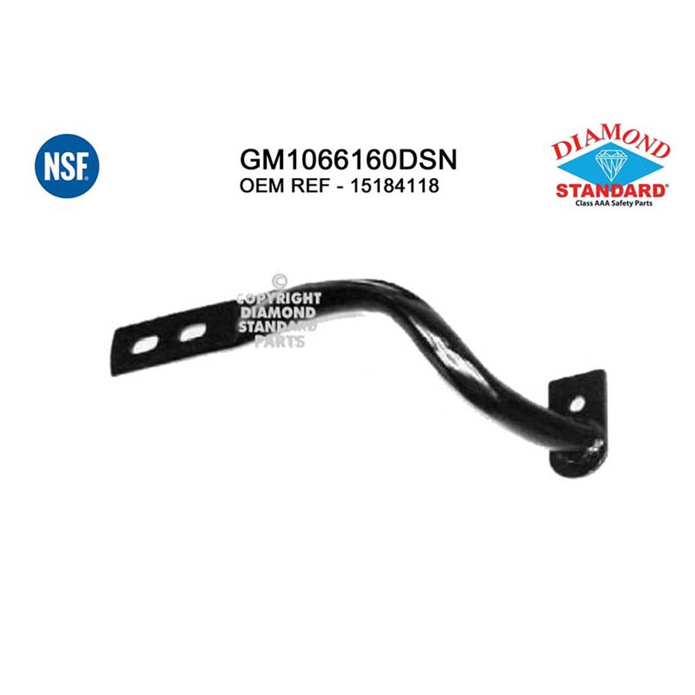 Front Left Front Driver Side Outer Bumper Face Bar Brace 2003-2007 Chevrolet Silverado 1500, Silverado 2500, Silverado 1500 Hd & Gmc Sierra 1500