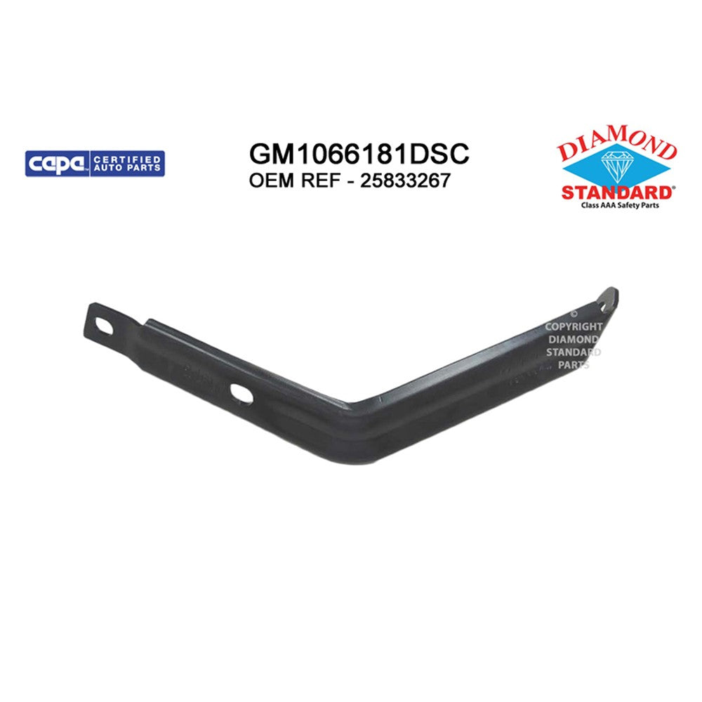 Front Left Front Driver Side Bumper Reinforcement Bracket 2007-2013 Gmc Sierra 1500, Sierra 1500 Classic, Sierra 1500 Hd Classic, Sierra 2500 Hd
