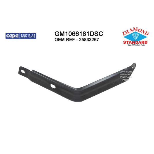 Front Left Front Driver Side Bumper Reinforcement Bracket 2007-2013 Gmc Sierra 1500, Sierra 1500 Classic, Sierra 1500 Hd Classic, Sierra 2500 Hd