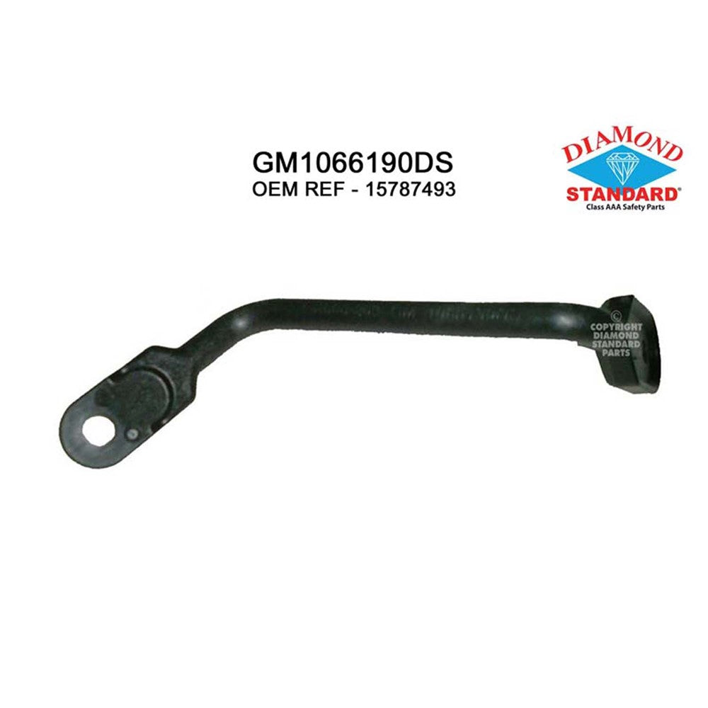 Front Left Driver Side Front Bumper Cover Bracket [brace] For 06-08 Lt And 2009 Except Ss Models [gm1000815 Cover] Made Of Steel 2006-2009 Chevrolet