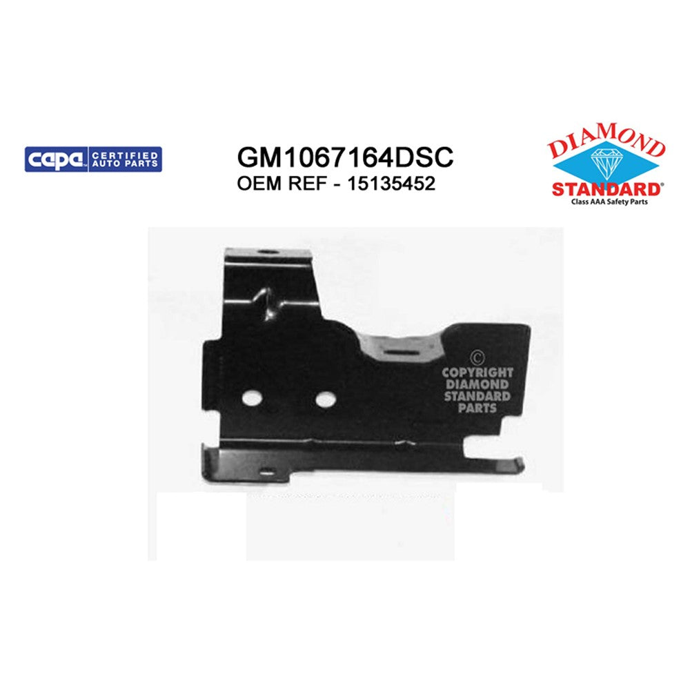 Front Right Front Passenger Side Bumper Impact Bar Brace 2003-2007 Gmc Sierra 1500, Sierra 2500, Sierra 1500 Hd, Sierra 2500 Hd, Sierra 3500