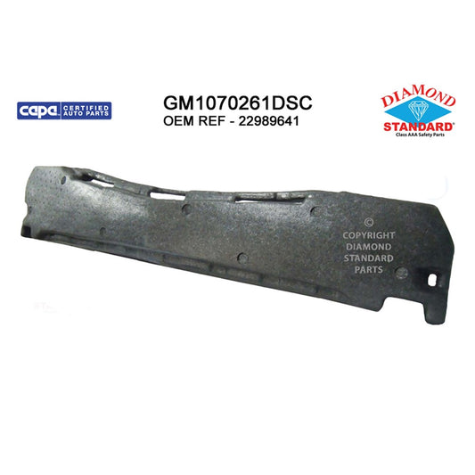 Front Bumper Impact Absorber 2010-2015 Chevrolet Equinox