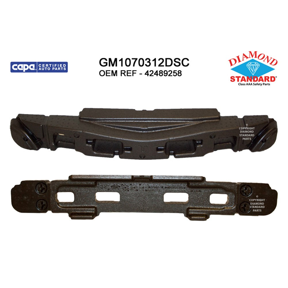 Front Bumper Impact Absorber 2013-2016 Buick Encore