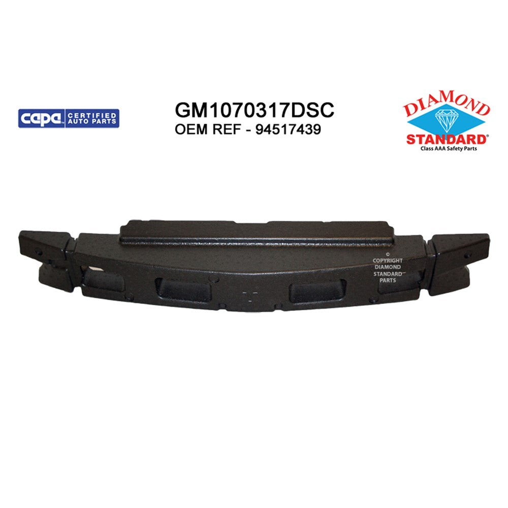 Front Bumper Impact Absorber 2017-2022 Buick Encore