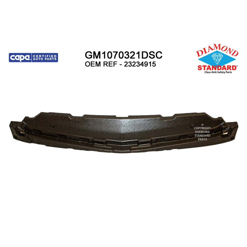 Front Bumper Impact Absorber 2018-2021 Chevrolet Traverse