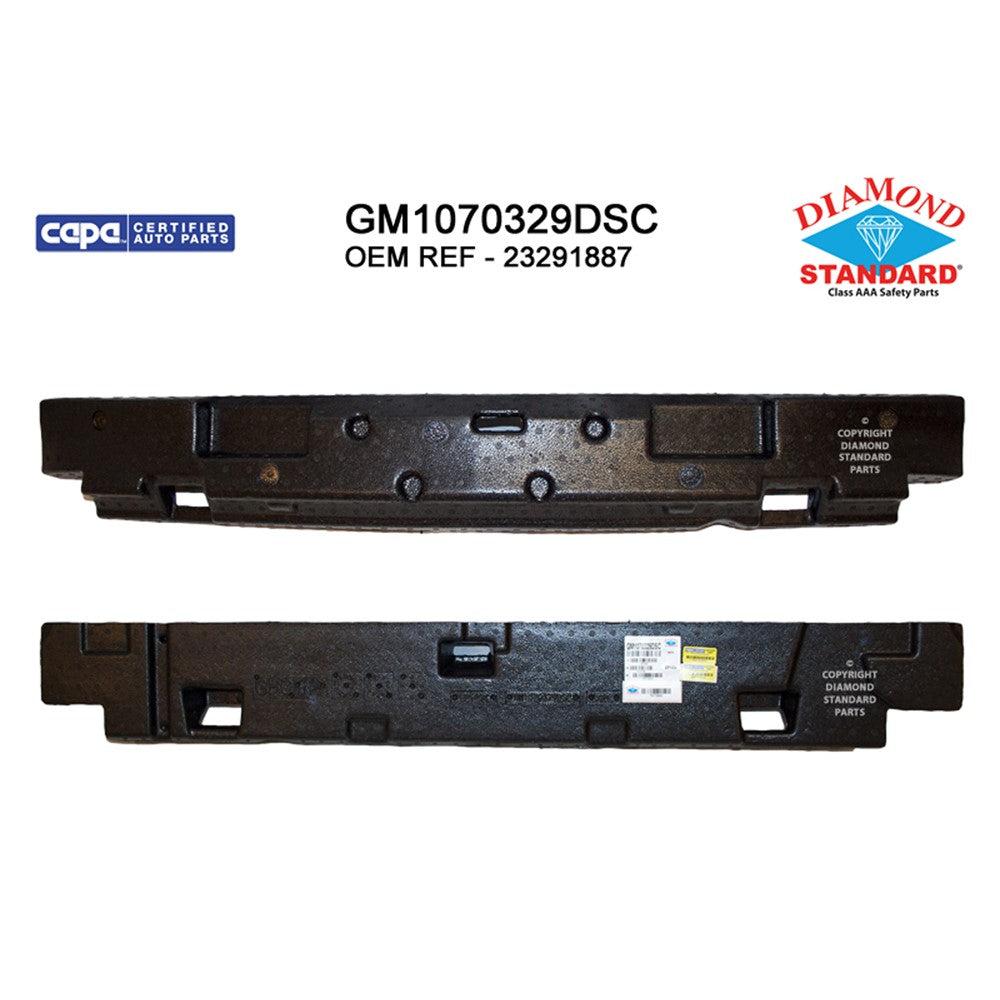 Front Bumper Impact Absorber 2018-2021 Buick Enclave