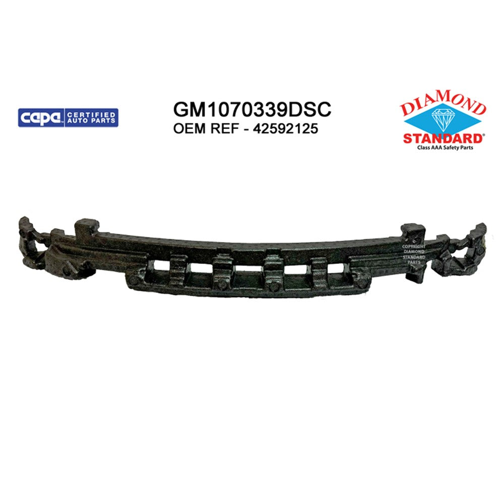 Front Bumper Impact Absorber 2020-2023 Buick Encore Gx