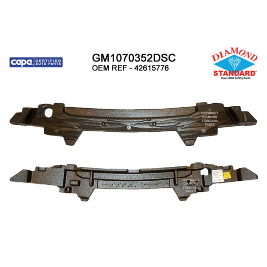 Front Bumper Impact Absorber 2021-2023 Chevrolet Trailblazer