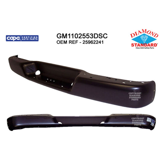 Rear Step Bumper Face Bar 1996-2025 Chevrolet Express 1500, Express 2500, Express 3500, Express 4500 & Gmc Savana 1500, Savana 2500, Savana 3500
