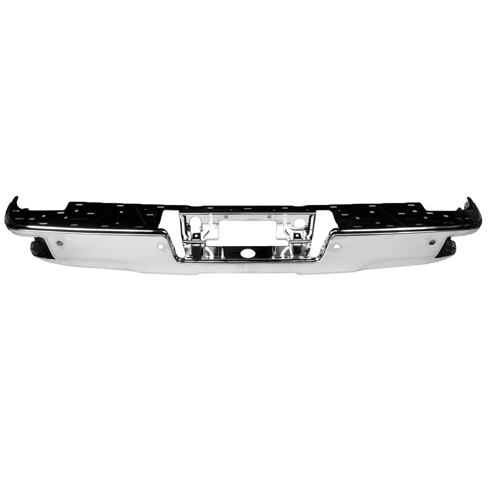 Rear Step Bumper Bar 2014-2019 Chevrolet Silverado 1500, Silverado 2500 Hd, Silverado 3500 Hd, Silverado 1500 Ld & Gmc Sierra 1500, Sierra 2500 Hd
