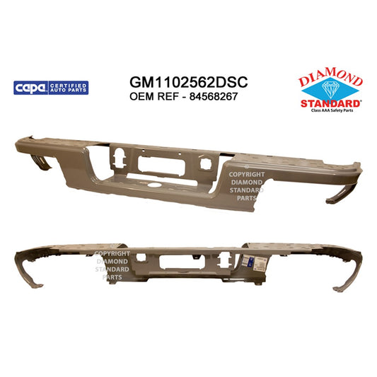 Rear Step Bumper Face Bar 2015-2022 Chevrolet Colorado & Gmc Canyon