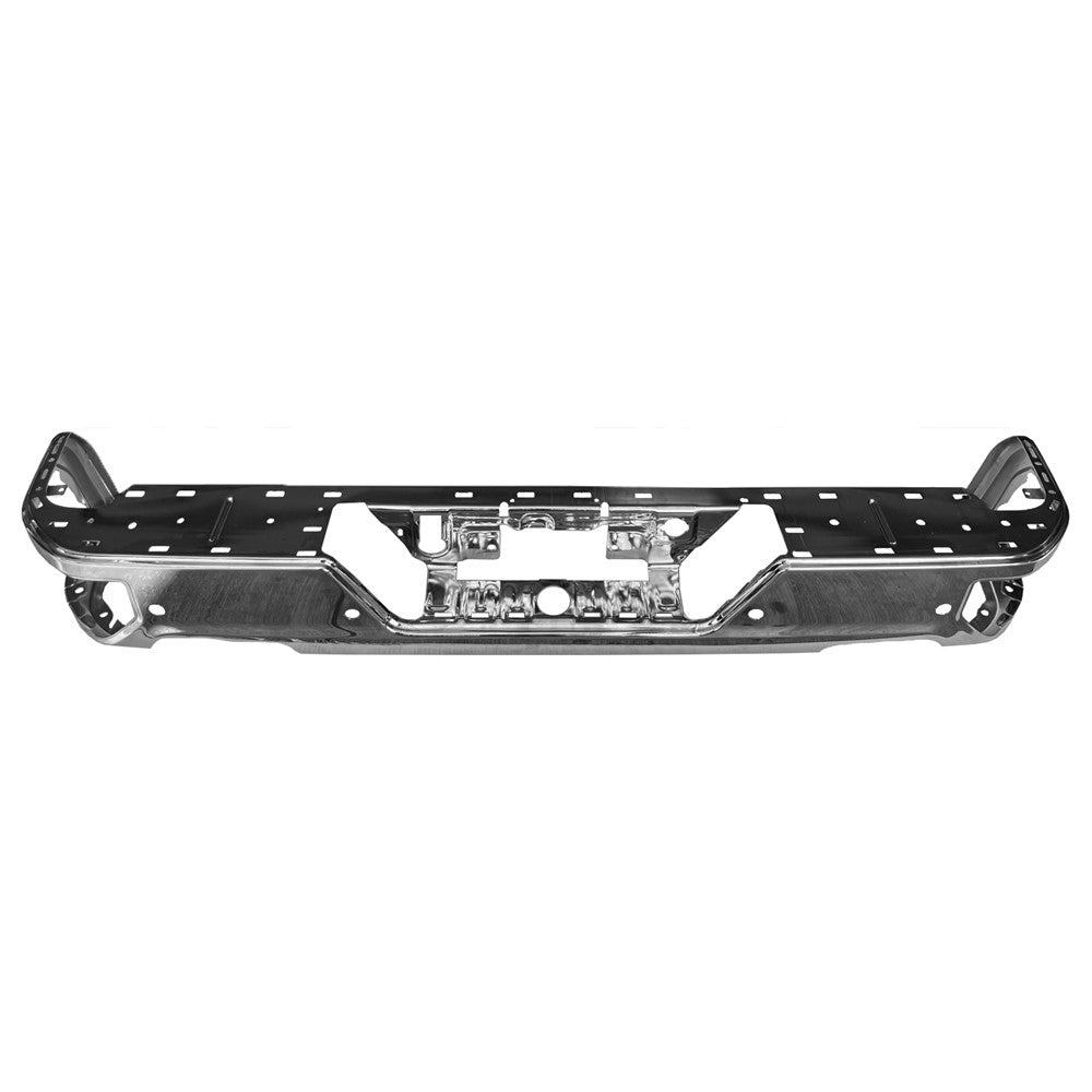 Rear Step Bumper Face Bar 2019-2025 Chevrolet Silverado 1500, Silverado 1500 Ld, Silverado 1500 Ltd, Silverado 1500 Classic & Gmc Sierra 1500