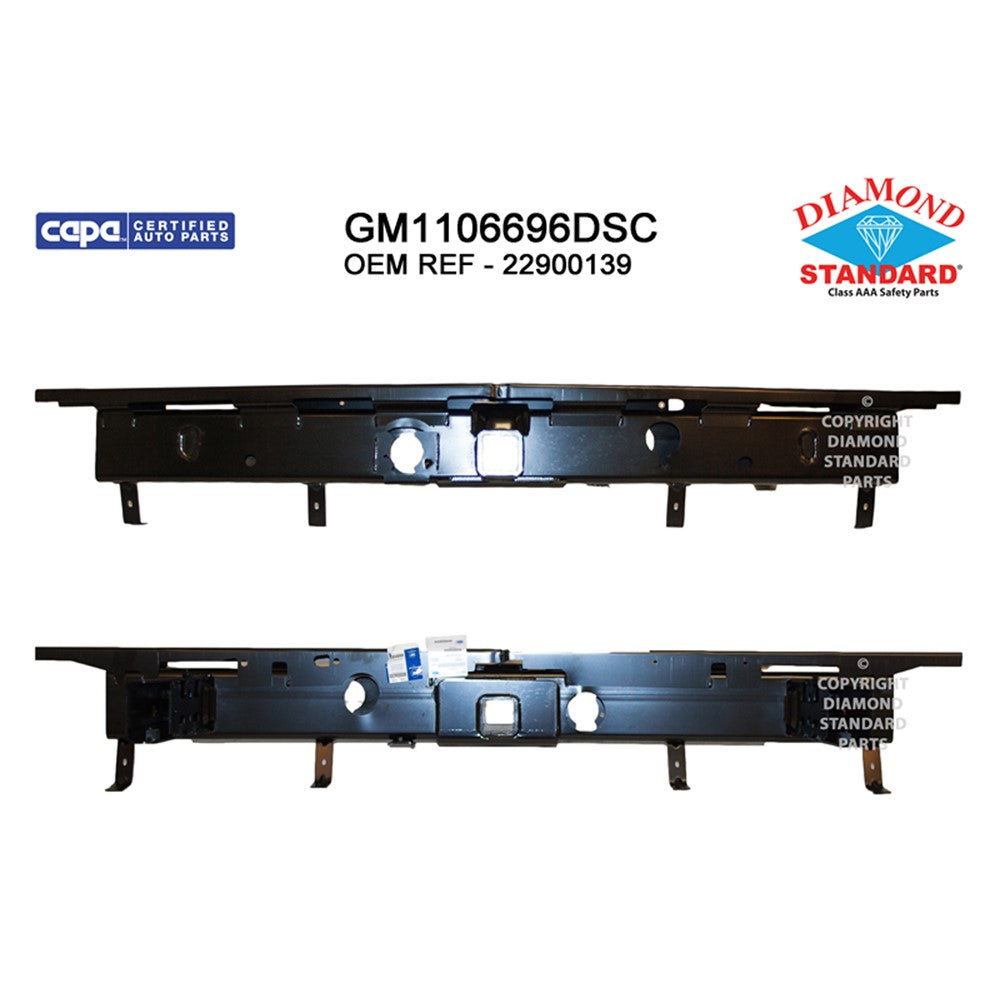 Rear Bumper Impact Bar 2015-2020 Cadillac Escalade, Escalade Esv & Chevrolet Suburban, Tahoe & Gmc Yukon, Yukon Xl