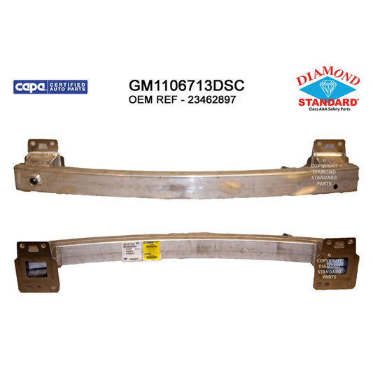 Rear Bumper Impact Bar 2018-2025 Chevrolet Equinox & Gmc Terrain