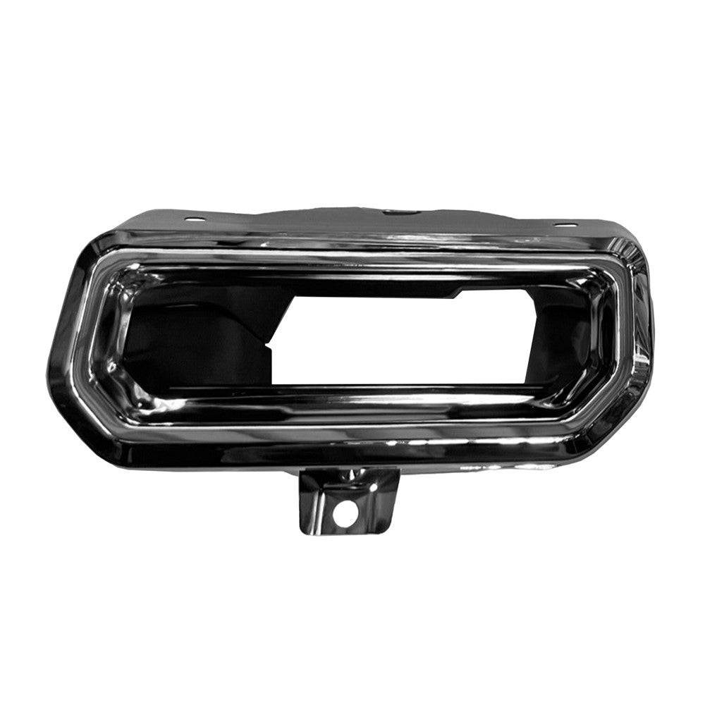 Rear Left Driver Side Rear Bumper Exhaust Pipe Hole Trim 2019-2025 Chevrolet Silverado 1500, Silverado 1500 Ld, Silverado 1500 Ltd & Gmc Sierra 1500