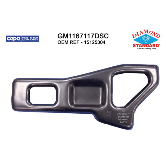 Rear Right Rear Passenger Side Inner Bumper Mounting Bracket 1985-2005 Chevrolet Astro & Gmc Safari