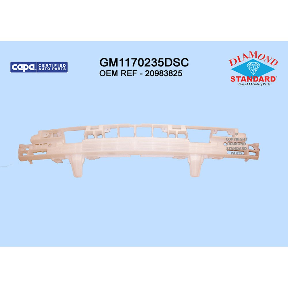 Rear Bumper Impact Absorber 2013-2017 Chevrolet Traverse