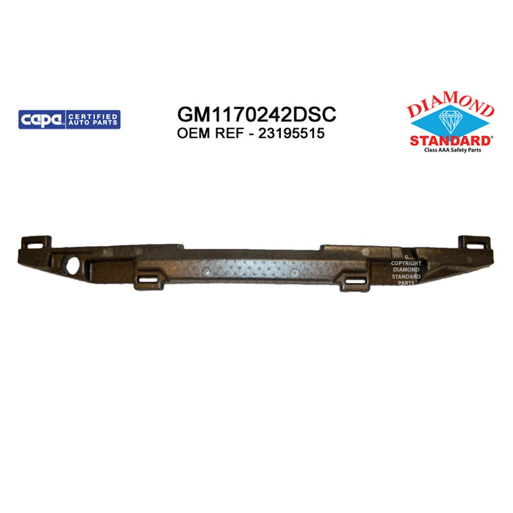 Rear Bumper Impact Absorber 2018-2024 Gmc Terrain