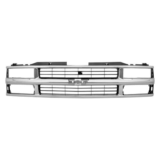 Front Grille 1992-2002 Chevrolet Blazer, C1500, C1500 Suburban, C2500, C2500 Suburban, C3500, K1500, K1500 Suburban, K2500, K2500 Suburban, K3500