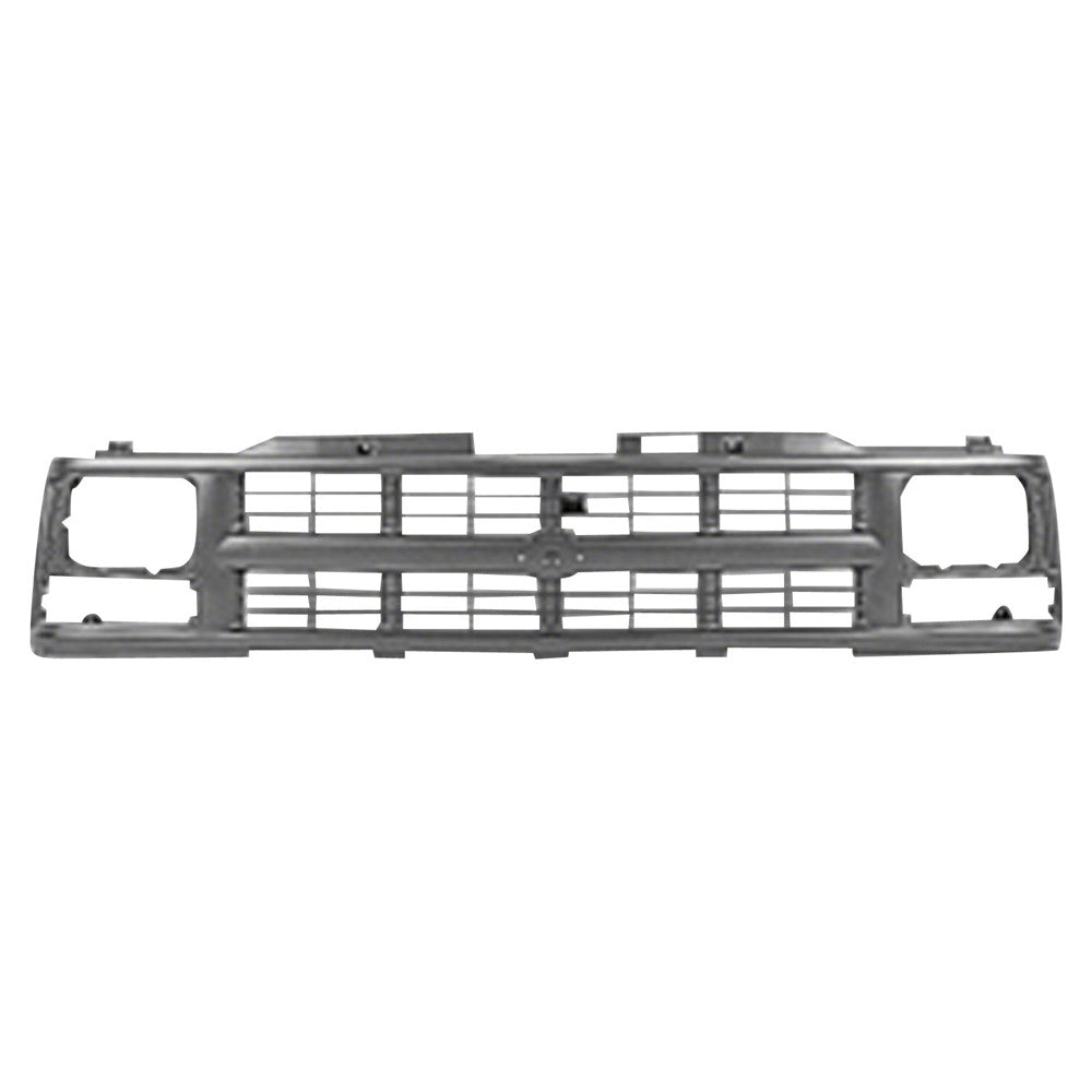 Front Grille 1992-2002 Chevrolet Blazer, C1500, C1500 Suburban, C2500, C2500 Suburban, C3500, K1500, K1500 Suburban, K2500, K2500 Suburban, K3500