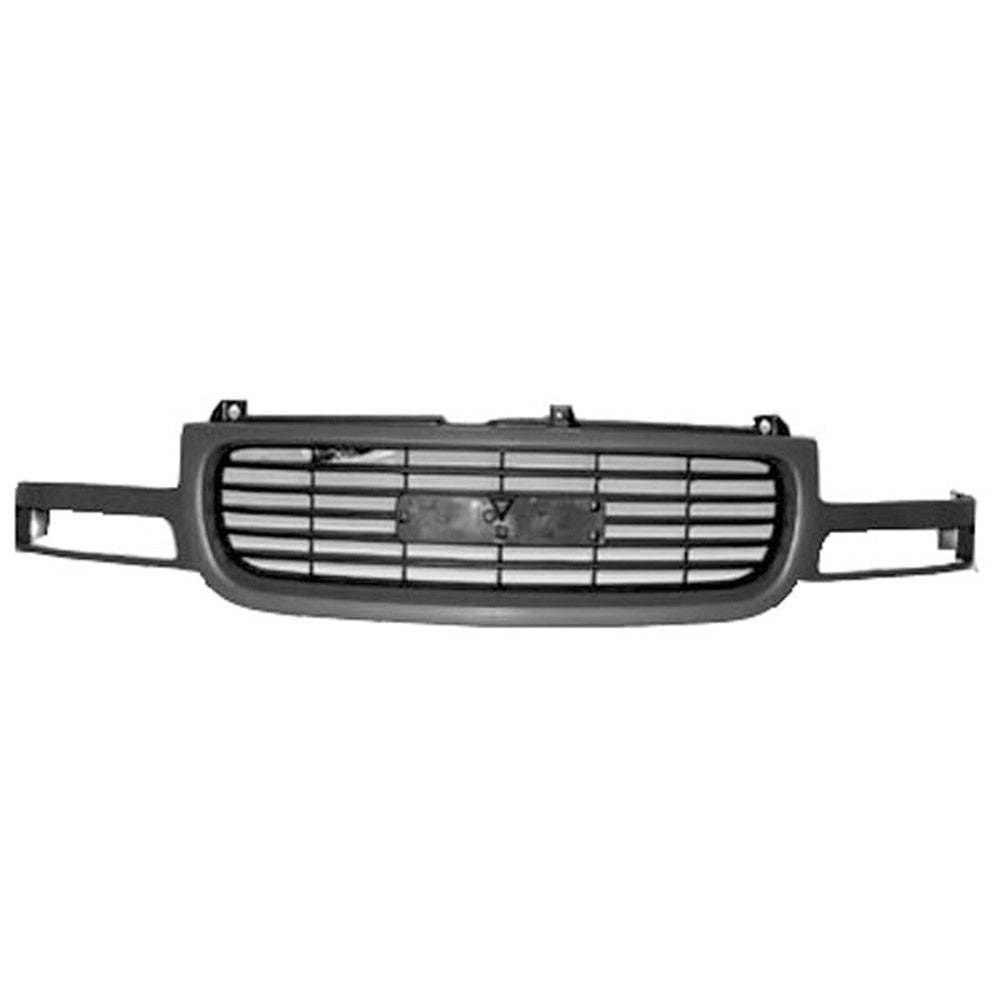 Front Grille 1999-2005 Gmc Sierra 1500, Sierra 2500, Sierra 1500 Hd, Sierra 2500 Hd, Sierra 3500, Yukon