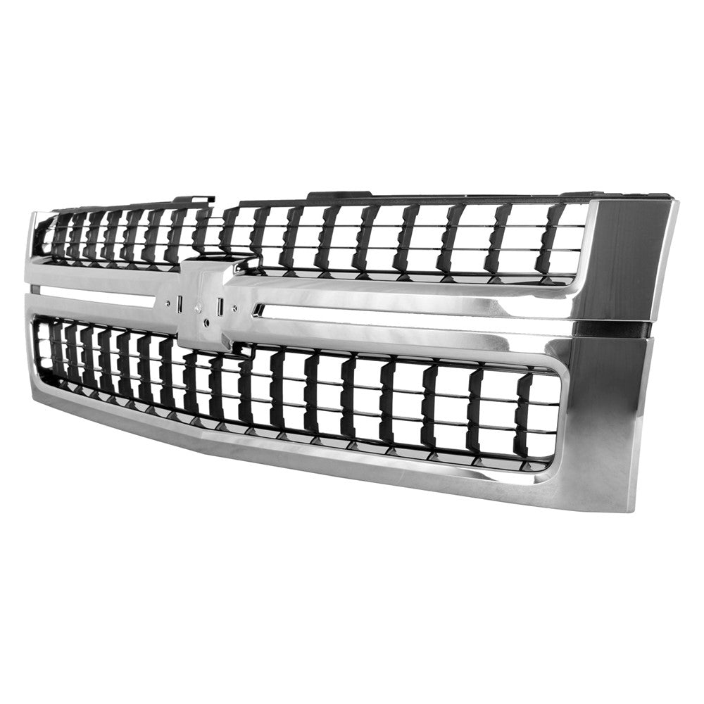 Front Grille 2007-2010 Chevrolet Silverado 1500, Silverado 2500 Hd, Silverado 1500 Classic, Silverado 1500 Hd Classic, Silverado 2500 Hd Classic