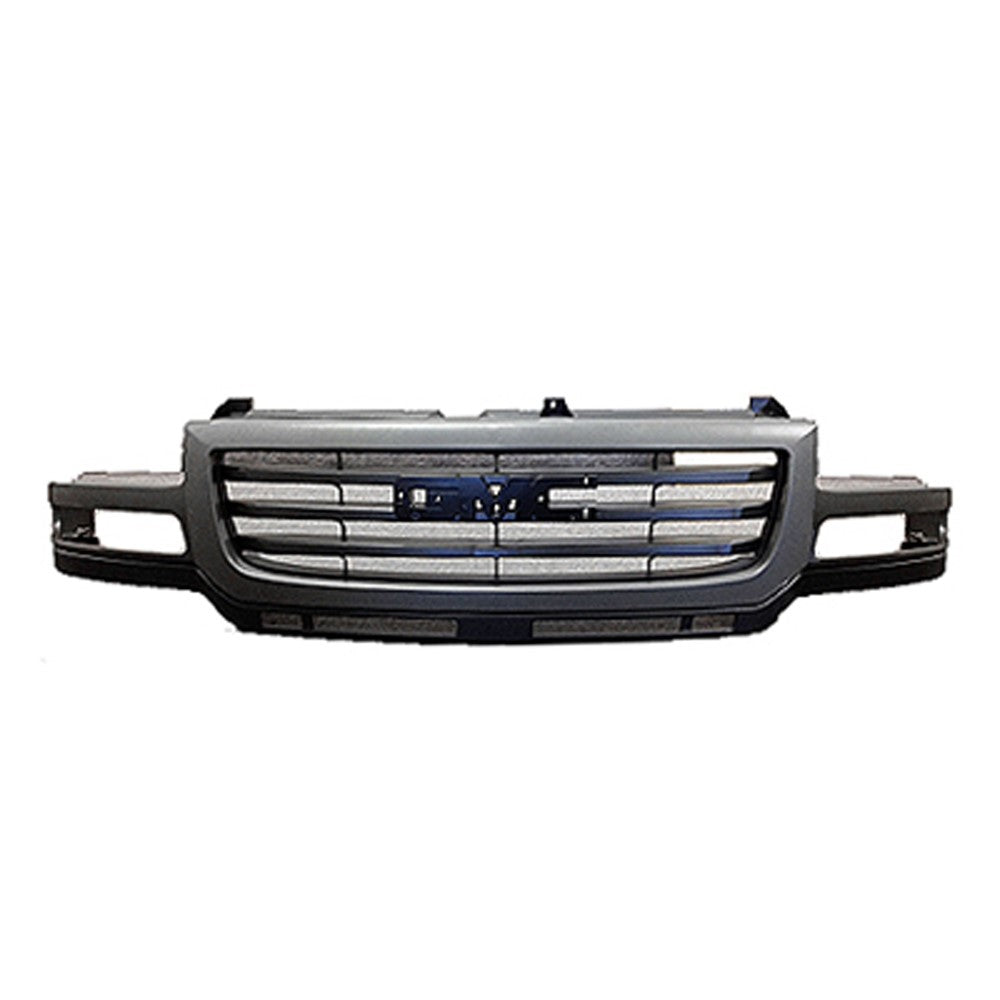 Front Grille 2003-2007 Gmc Sierra 1500, Sierra 2500, Sierra 1500 Hd, Sierra 2500 Hd, Sierra 3500, Sierra 1500 Classic, Sierra 1500 Hd Classic