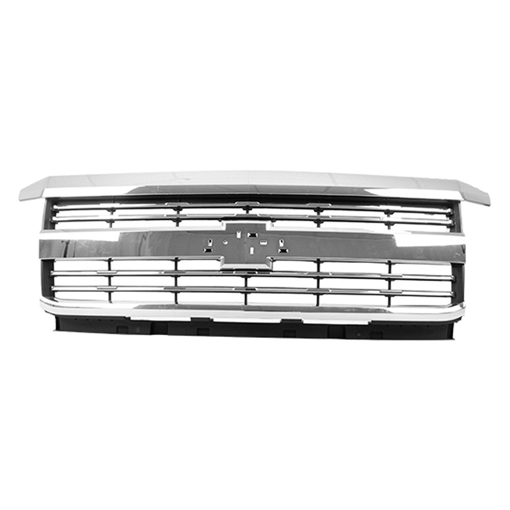 Front Grille 2015-2019 Chevrolet Silverado 2500 Hd, Silverado 3500 Hd