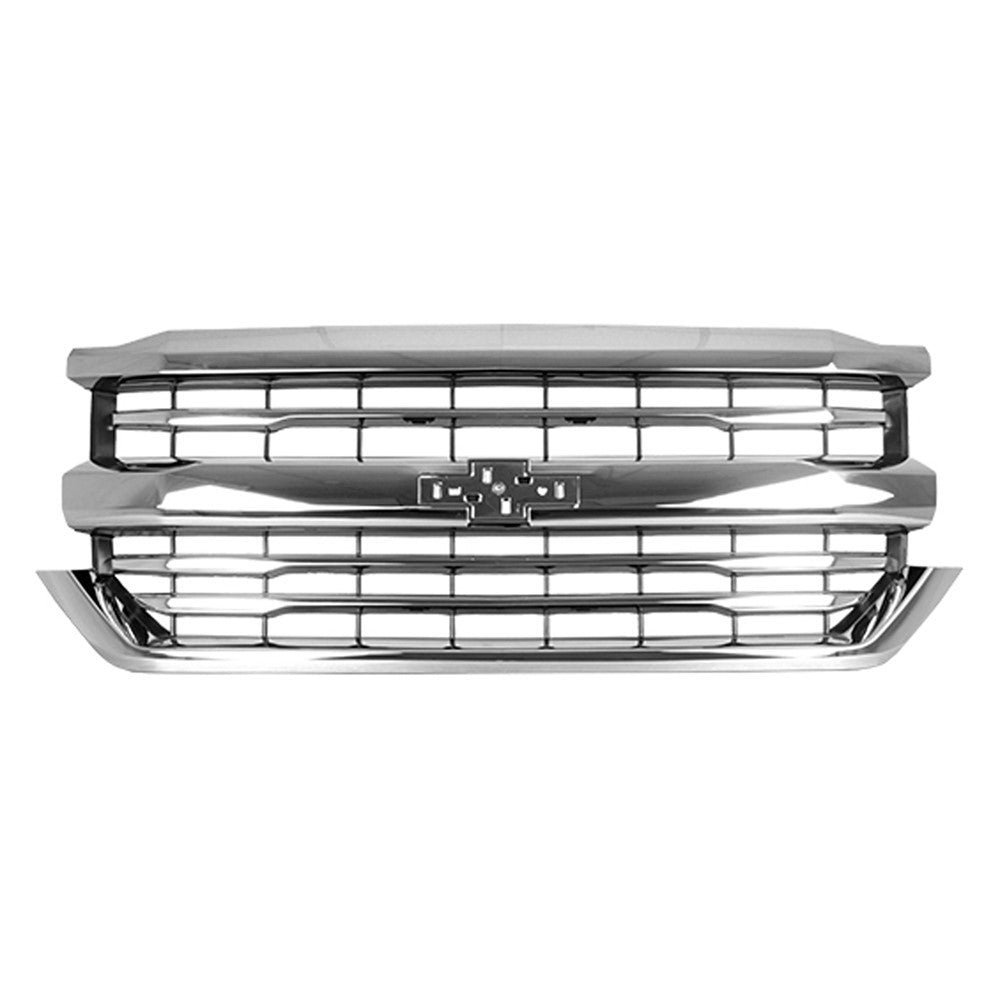 Front Grille 2016-2018 Chevrolet Silverado 1500