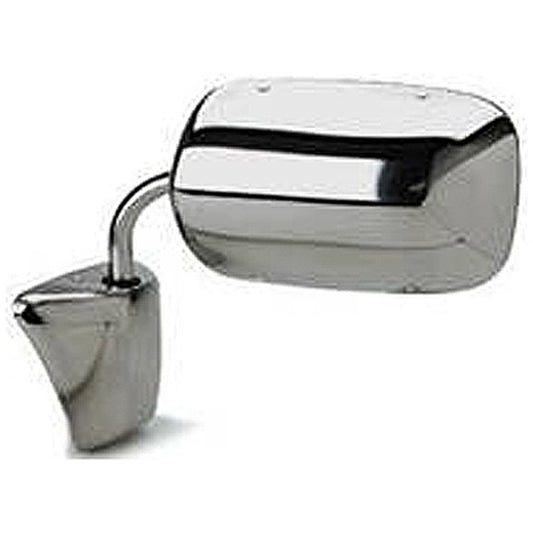 Right Driver Or Passenger Side Manual Door Mirror 1973-1991 Chevrolet Blazer, C10, C10 Suburban, C1500, C1500 Suburban, C20, C20 Suburban & Gmc Jimmy