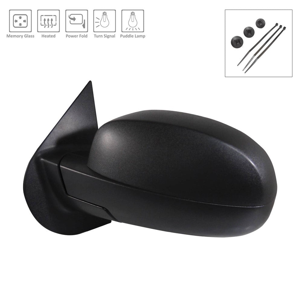 Left Driver Side Power Door Mirror 2007-2014 Chevrolet Suburban 1500, Tahoe