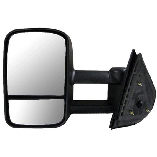 Left Driver Side Manual Door Mirror 2007-2014 Chevrolet Silverado 1500, Silverado 2500 Hd, Silverado 1500 Classic, Silverado 1500 Hd Classic