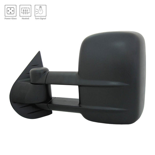 Left Driver Side Power Door Mirror 2007-2014 Chevrolet Silverado 1500, Silverado 2500 Hd, Silverado 1500 Classic & Gmc Sierra 1500
