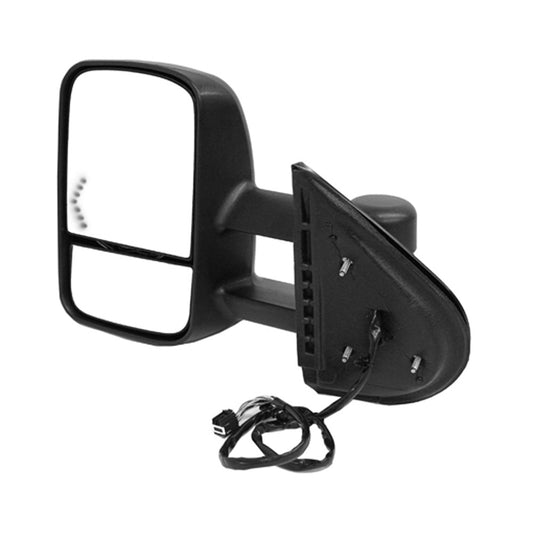 Left Driver Side Power Door Mirror 2007-2014 Chevrolet Silverado 1500, Silverado 2500 Hd, Silverado 1500 Classic & Gmc Sierra 1500