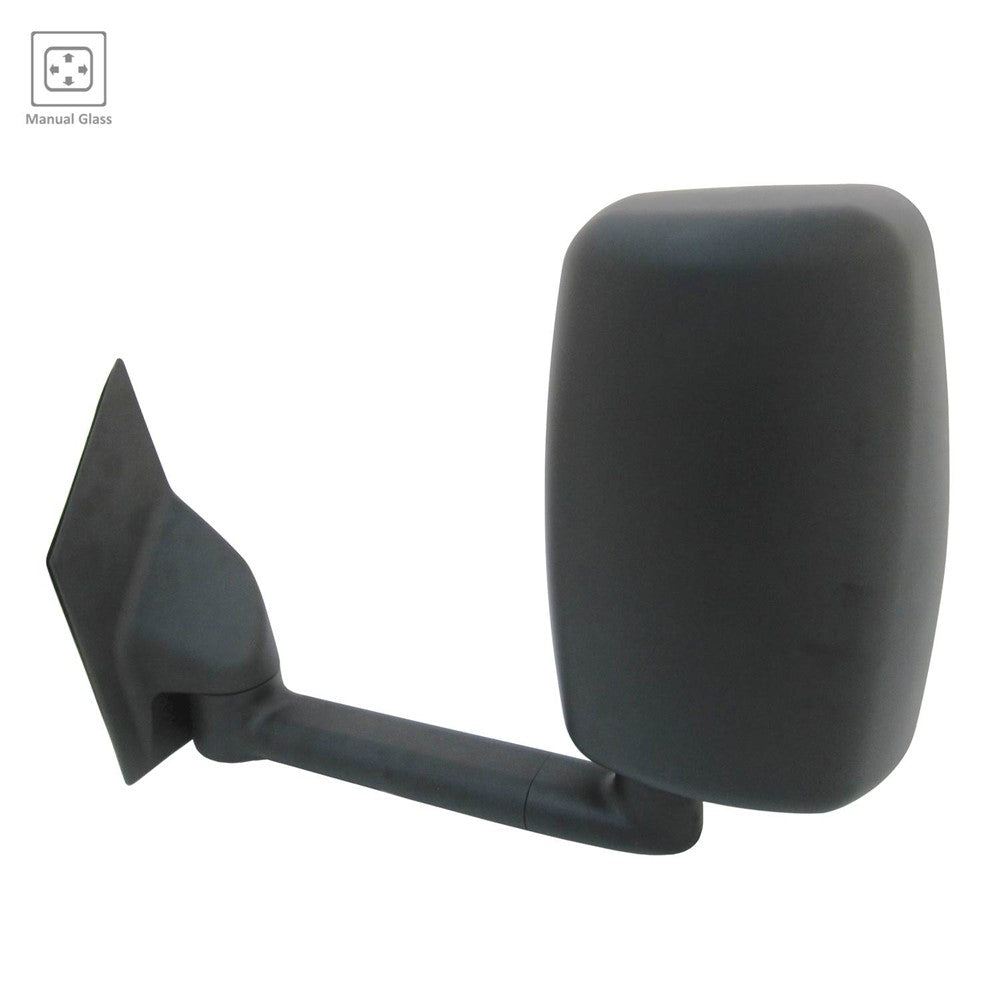Left Driver Side Manual Door Mirror 2003-2011 Chevrolet Express 1500, Express 2500, Express 3500, Express 4500 & Gmc Savana 1500, Savana 2500