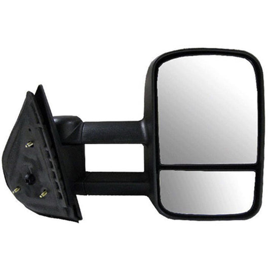 Right Passenger Side Manual Door Mirror 2007-2014 Chevrolet Silverado 1500, Silverado 2500 Hd, Silverado 1500 Classic & Gmc Sierra 1500