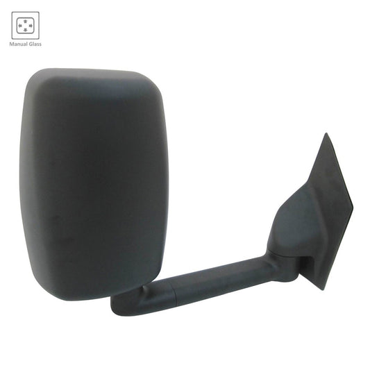 Right Passenger Side Manual Door Mirror 2003-2011 Chevrolet Express 1500, Express 2500, Express 3500, Express 4500 & Gmc Savana 1500, Savana 2500