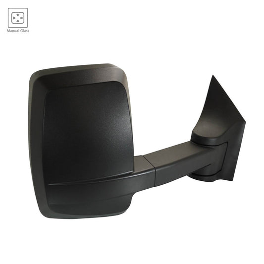 Right Passenger Side Manual Door Mirror 2003-2023 Chevrolet Express 1500, Express 2500, Express 3500, Express 4500 & Gmc Savana 1500, Savana 2500