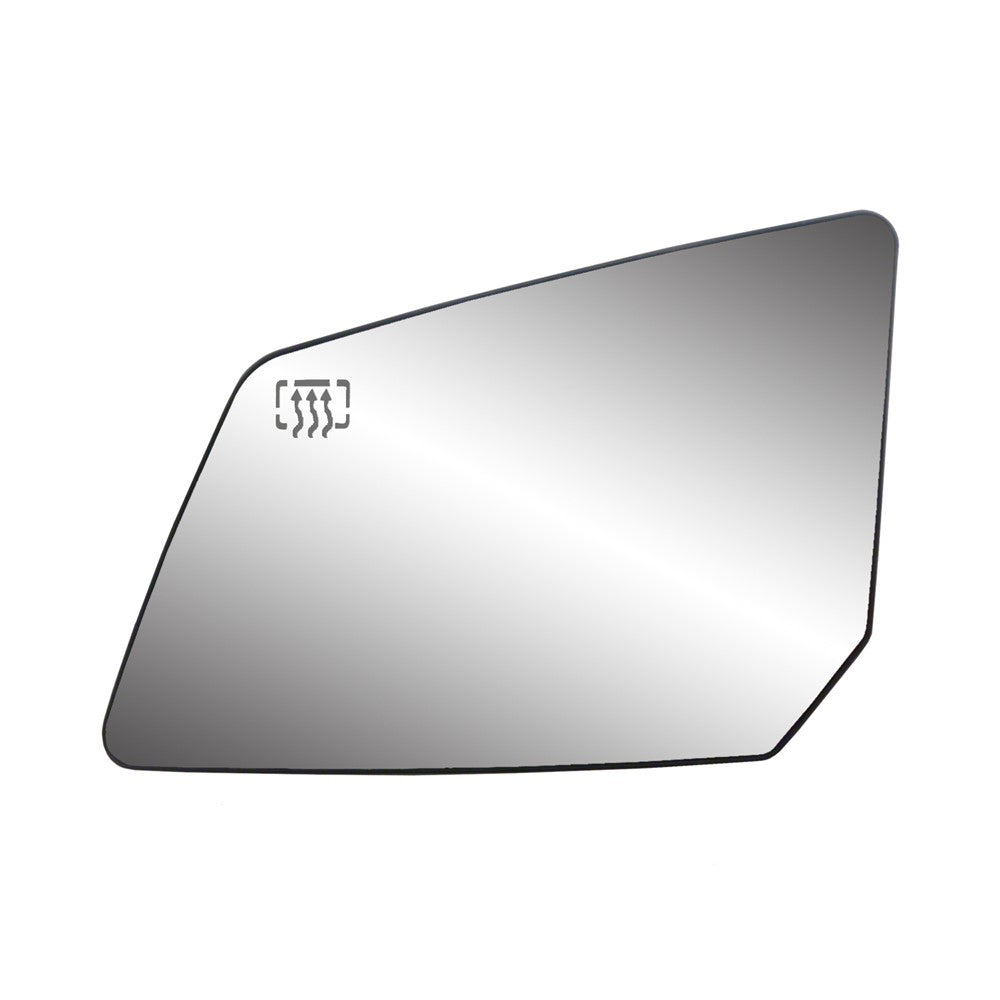 Left Driver Side Door Mirror Glass Assembly [encased In Backing] 2007-2017 Gmc Acadia, Acadia Limited & Saturn Outlook