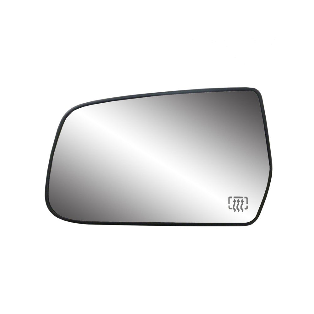 Left Driver Side Door Mirror Glass Assembly [encased In Backing] 2010-2017 Chevrolet Equinox & Gmc Terrain