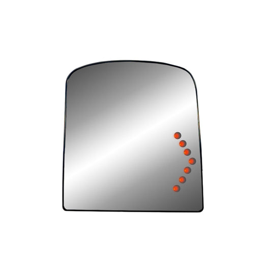 Right Passenger Side Door Mirror Glass Assembly [encased In Backing] 2007-2019 Cadillac Escalade & Chevrolet Silverado 1500 & Gmc Sierra 1500
