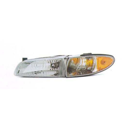 Front Left Driver Side Headlight Assembly 1997-2003 Pontiac Grand Prix