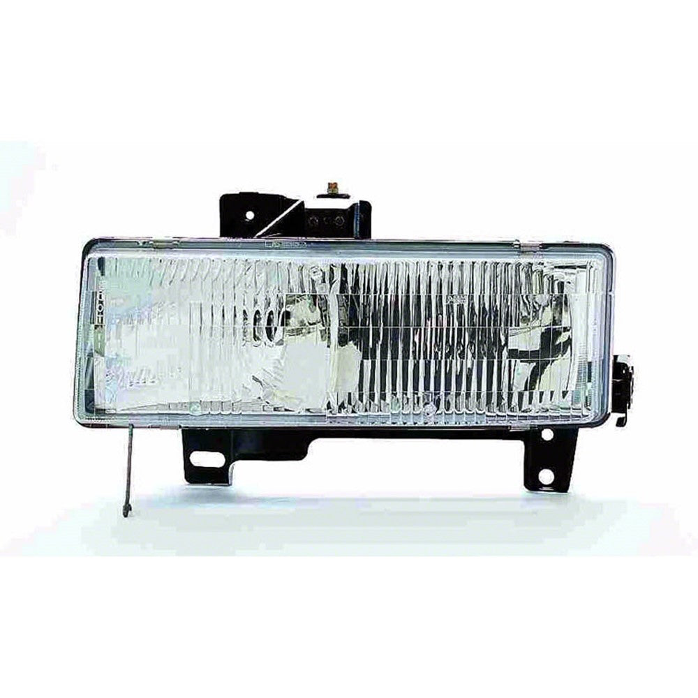 Front Left Driver Side Composite Headlight Assembly 1996-2002 Chevrolet Express 1500, Express 2500, Express 3500 & Gmc Savana 1500, Savana 2500