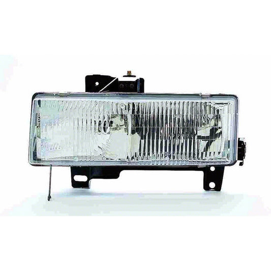 Front Left Driver Side Composite Headlight Assembly 1996-2002 Chevrolet Express 1500, Express 2500, Express 3500 & Gmc Savana 1500, Savana 2500