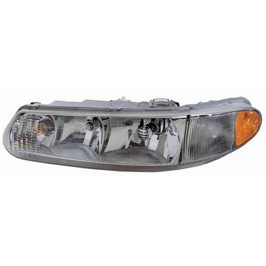 Front Left Driver Side Headlight Lens And Housing 1997-2005 Buick Century, Regal