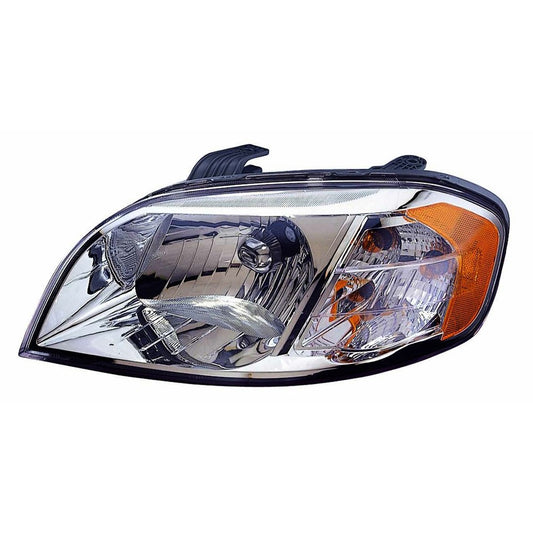 Front Left Driver Side Headlight Lens And Housing 2007-2011 Chevrolet Aveo & Pontiac Wave