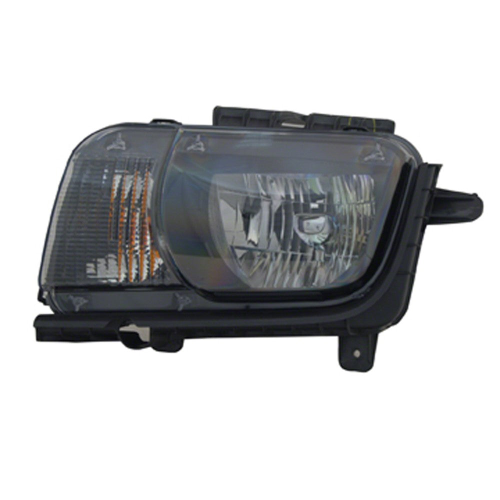 Front Left Driver Side Halogen Headlight Assembly 2010-2013 Chevrolet Camaro
